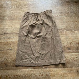 VTG Evan Picone Wool Skirt Size 14